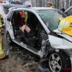 Stadtfeuerwehr Güssing: Schwerer Verkehrsunfall auf der B56 4 Stadtfeuerwehr Güssing