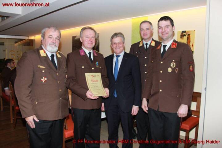 FF Kremsmünster: Jahresvollversammlung 2015