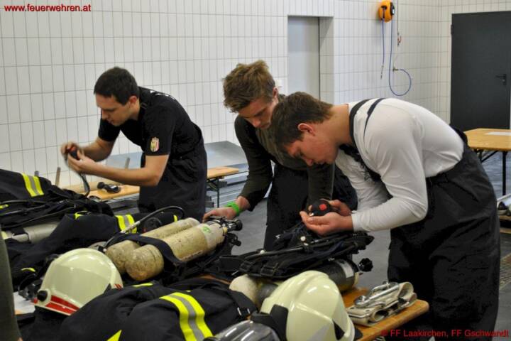 BFKDO Gmunden: 20. Atemschutzleistungsprüfung in Laakirchen