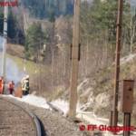 FF Glogggnitz-Weissenbach: Brandstreifen abheizen
