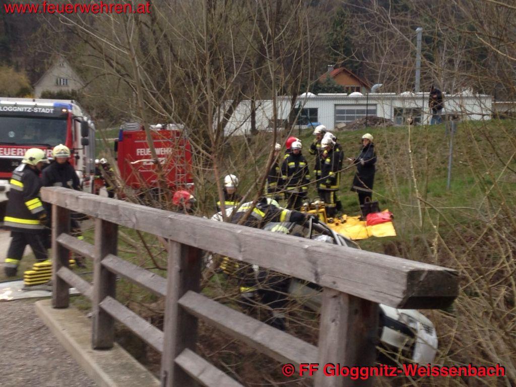 FF Gloggnitz-Weissenbach: Technische Übung