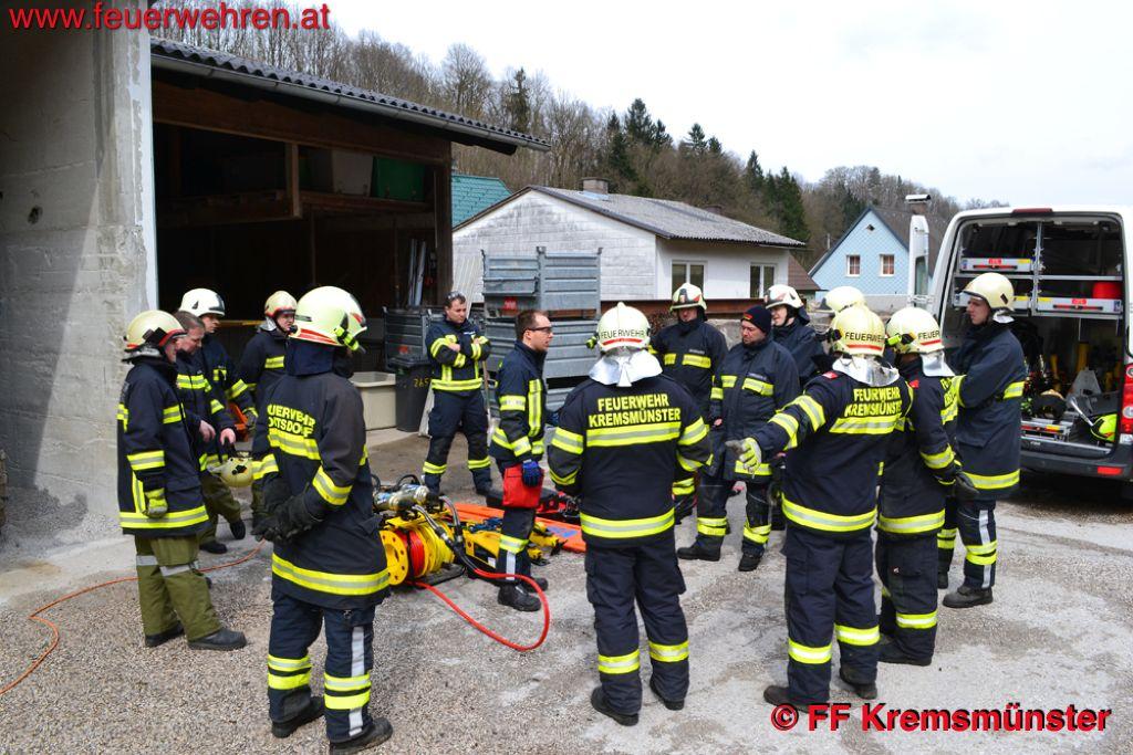 FF Kremsmünster: Weber Schnitttechnikseminar