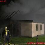 BFV Liezen: Nächtlicher Wirtschaftsgebäudebrand in Lengdorf