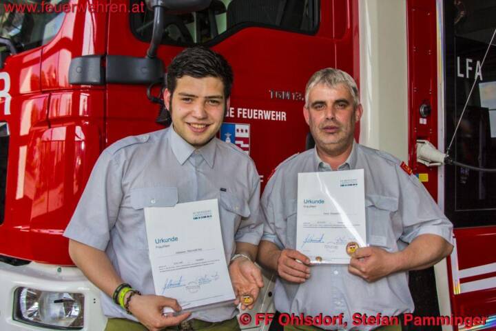 FF Ohlsdorf: Strahlenmessleistungsprüfung in Bronze erfolgreich bestanden