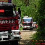 FF Leoben-Stadt: Verkehrsunfall – Fahrzeugbergung Prentgraben 16.05.2015