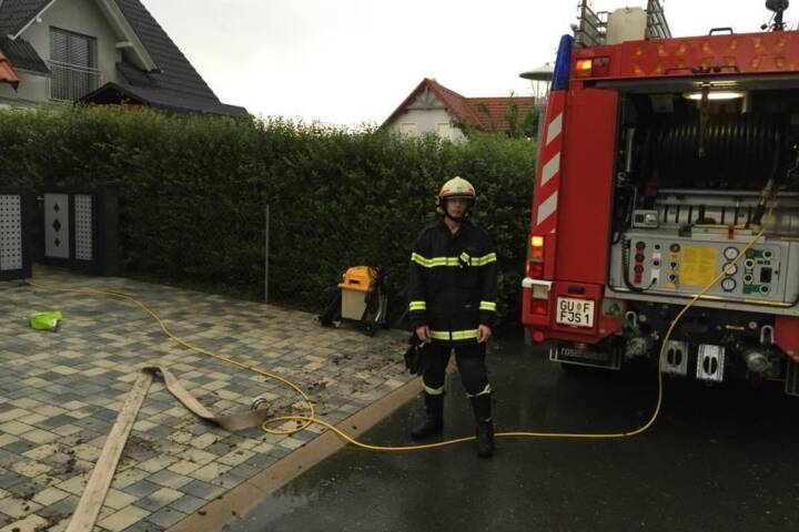 FF Judendorf-Straßengel: Unwettereinsatz in Gratwein-Strassengel