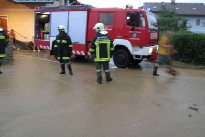 FF Ohlsdorf: Schweres Hagelunwetter mit Starkregen
