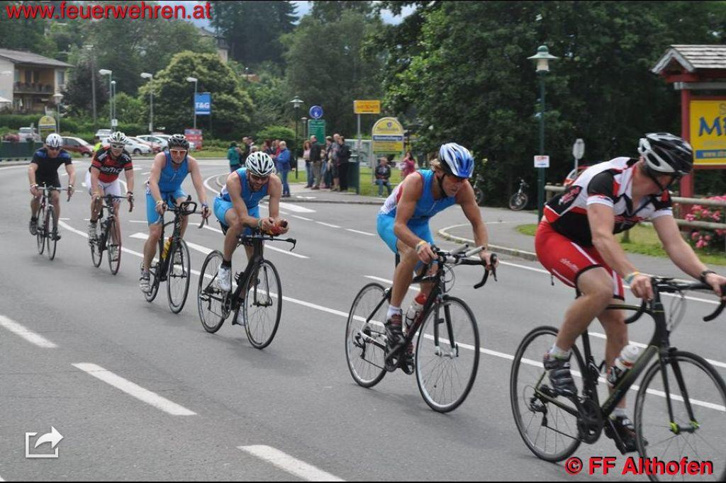 FF Althofen: Sieg beim Triathlon der Einsatzkräfte