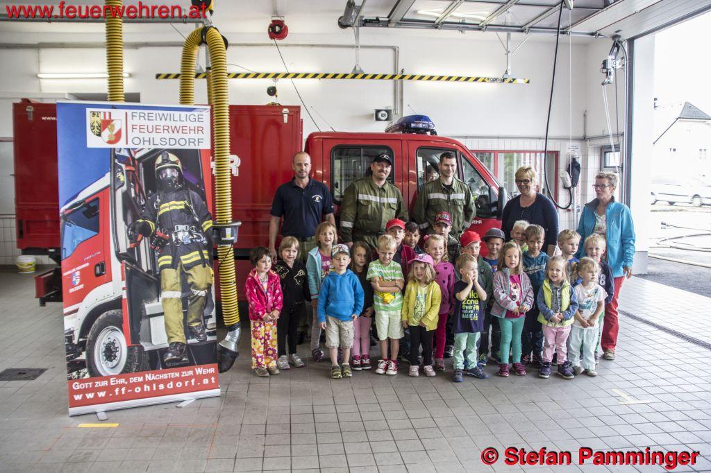 FF Ohlsdorf: 170 Kinder besuchten die Feuerwehr
