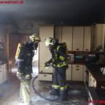 FF Weistrach: Küchenbrand in Weistrach