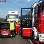 BF Wien: Verkehrsunfall A 23