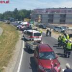 FF Jois: Zwei Verletzte bei Verkehrsunfall in Jois