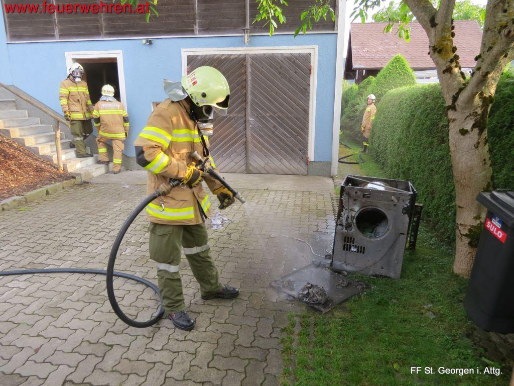 FF St. Georgen i.A.: Brandverdacht in Kogl