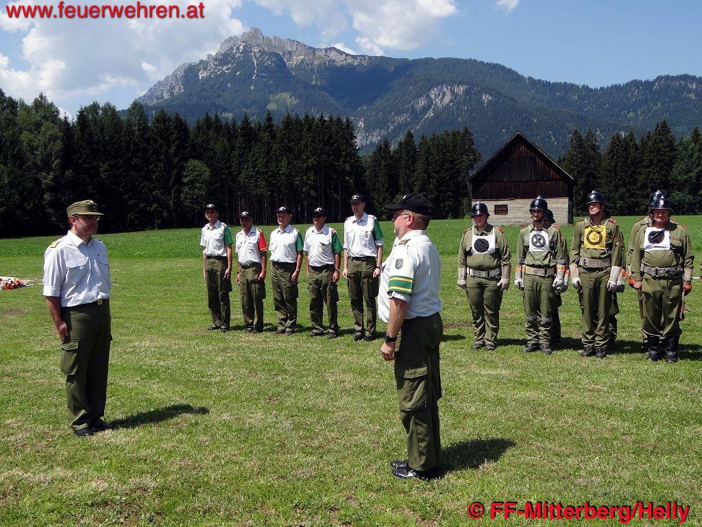BFV Liezen: 1. Bereichsfeuerwehr-Nassbewerb 2015 in Mitterberg