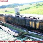 BFVDL: Brand bei Festhalle in Rassach