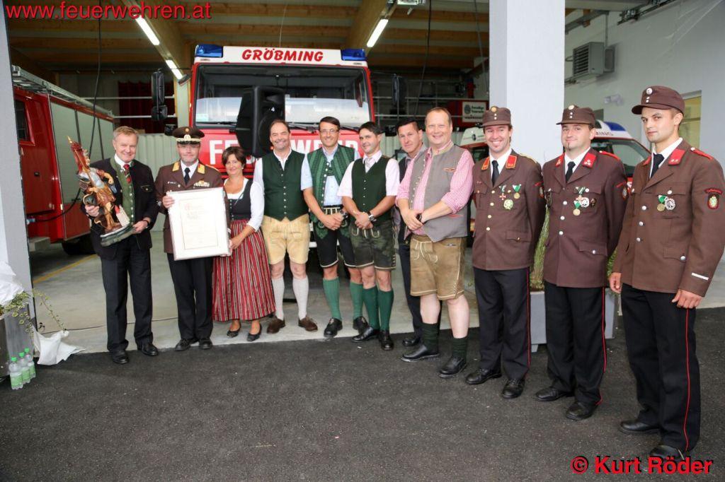 BFV Liezen: Festwochenende für FF Gröbming mit Rüsthaussegnung