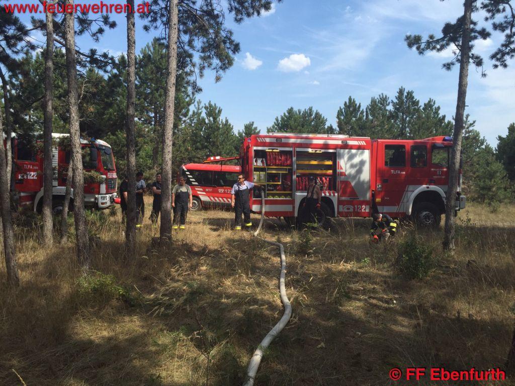 FF Ebenfurth: Wald- und Flurbrand Ebenfurth – Grossmittel