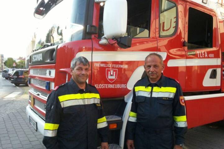 FF Klosterneuburg: Feuerwehrleute wurden zu Lebensrettern