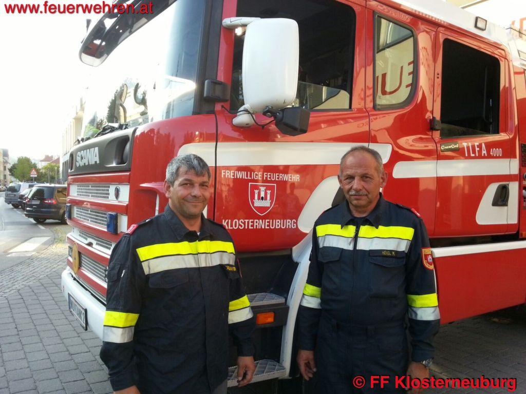 FF Klosterneuburg: Feuerwehrleute wurden zu Lebensrettern