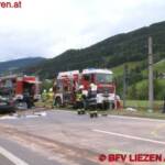 BFV Liezen: Verkehrsunfall zwischen Schladming und Pichl fordert 3 Tote