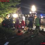 FF Pöndorf: Verkehrsunfall mit eingeklemmter Person