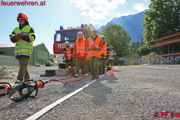 FF Irdning: Feuerwehrjugend Irdning 24-Stunden im Einsatz