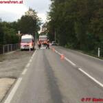 FF Steinabrückl: Schadstoffeinsatz auf der L151 in Steinabrückl