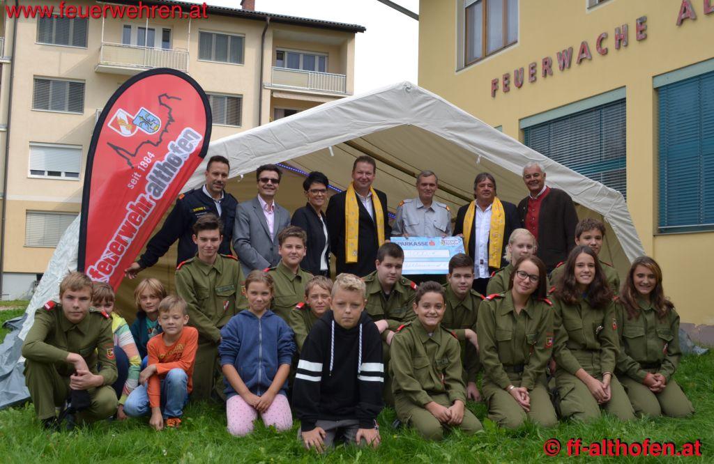 FF Althofen: „Ein starkes Stück Freizeit“ unterstützt