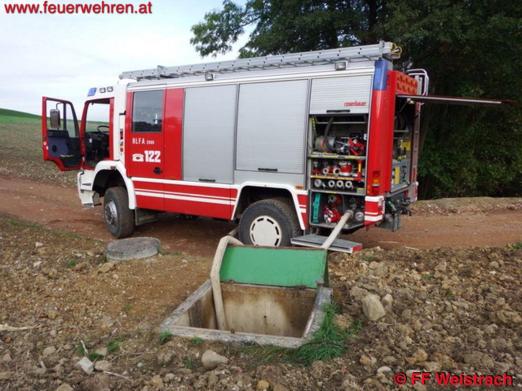 FF Weistrach: 135.000 Liter Wassertransport