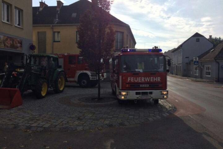 FF Ebenfurth: Verdacht auf Gasaustritt