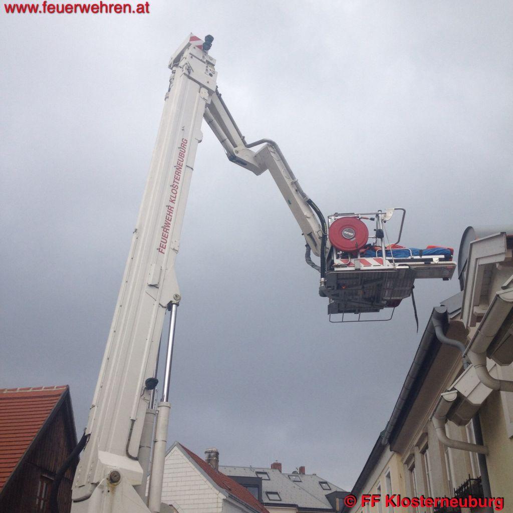 FF Klosterneuburg: Menschenrettung in der Altstadt
