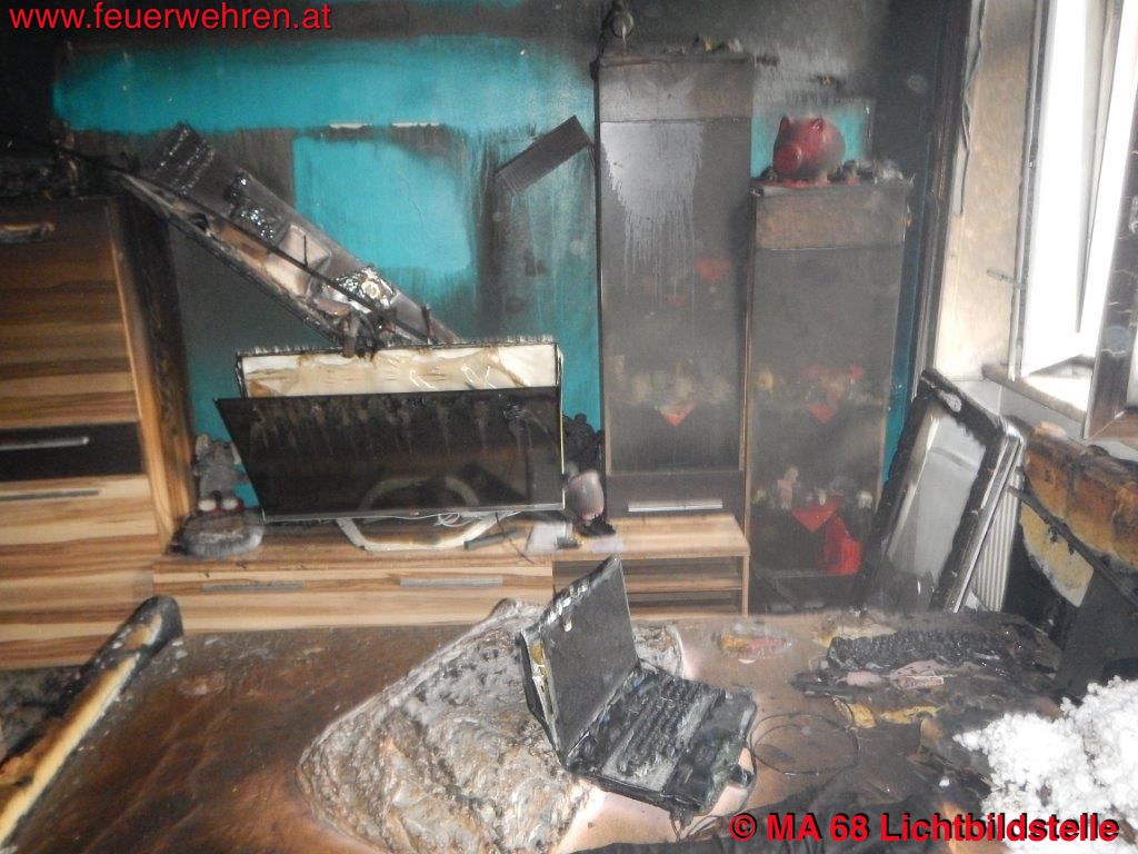 BF Wien: Zimmerbrand Favoriten