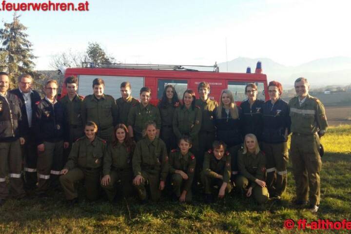 FF Althofen: Wissenstest der Feuerwehrjugend