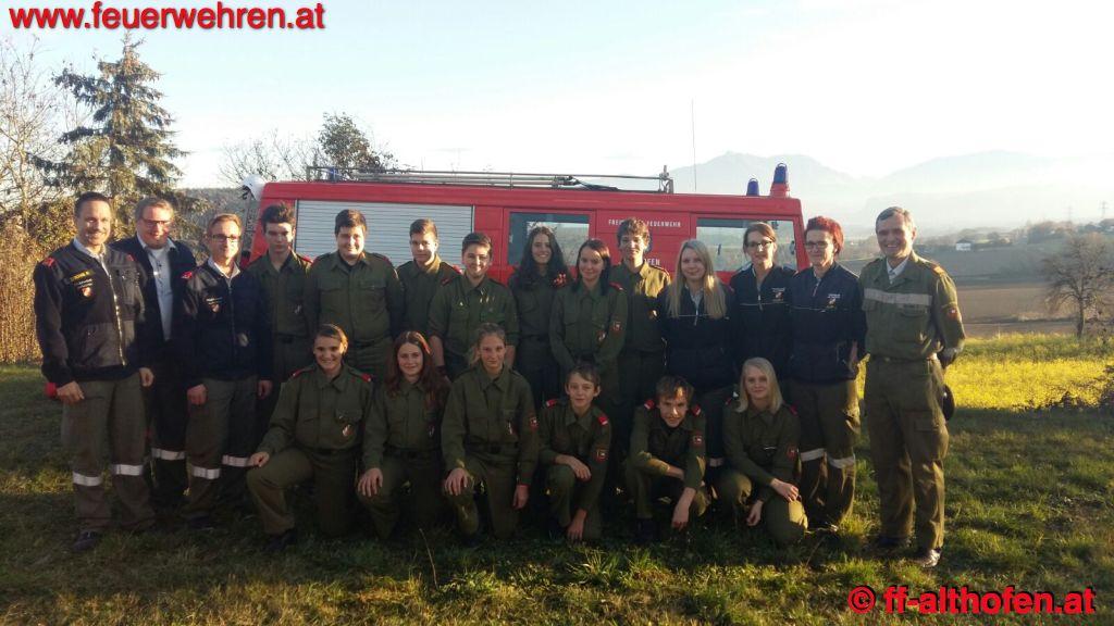 FF Althofen: Wissenstest der Feuerwehrjugend