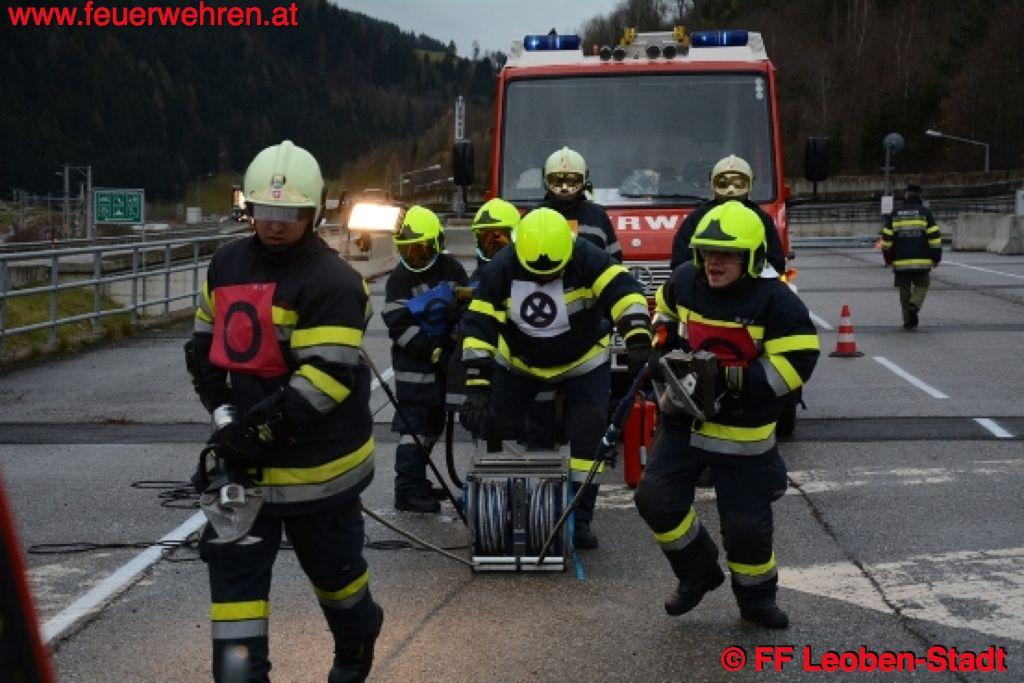FF Leoben-Stadt: Technische Hilfeleistungsprüfung