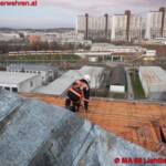 BF Wien: Sturmeinsätze in ganz Wien – Spektakulärer Verkehrsunfall