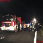 FF Ebenfurth: Fahrzeugbergung Neufeld A3