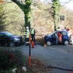 BFVDL: Frontalzusammenstoß auf Gemeindestraße in Schwanberg