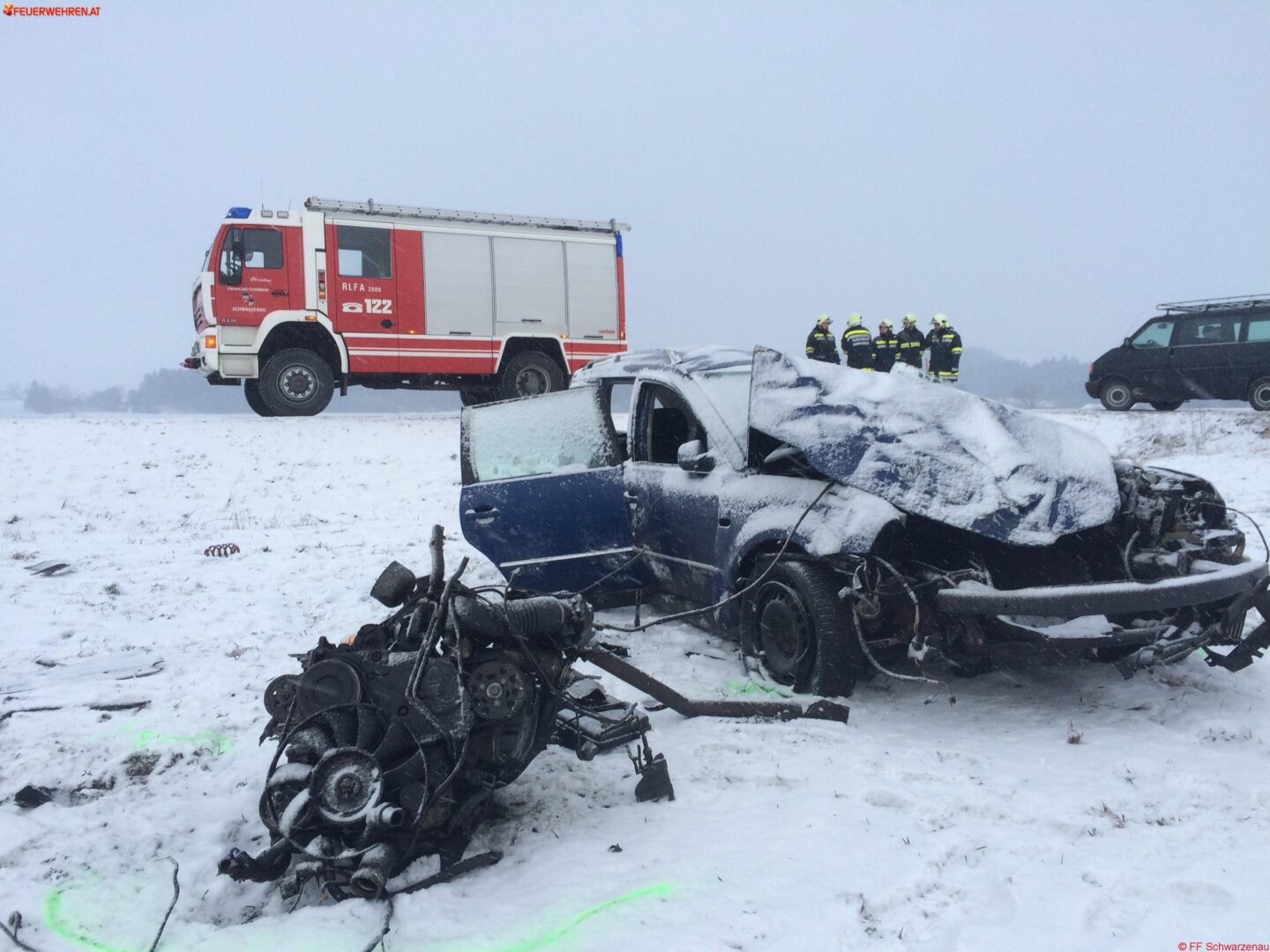 FF Schwarzenau: Verkehrsunfall in Schwarzenau fordert Todesopfer