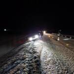 FF Weistrach: PKW in Straßengraben gerutscht