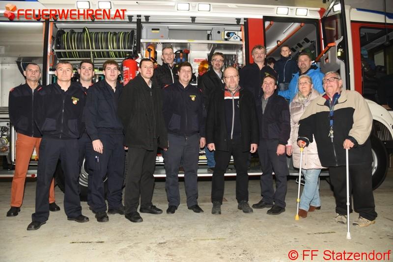 FF Statzendorf: Neues Feuerwehr Fahrzeug in Empfang genommen