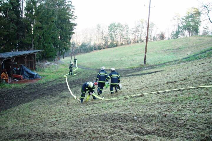 FF Judendorf-Straßengel: Brandeinsatz in Judendorf-Straßengel