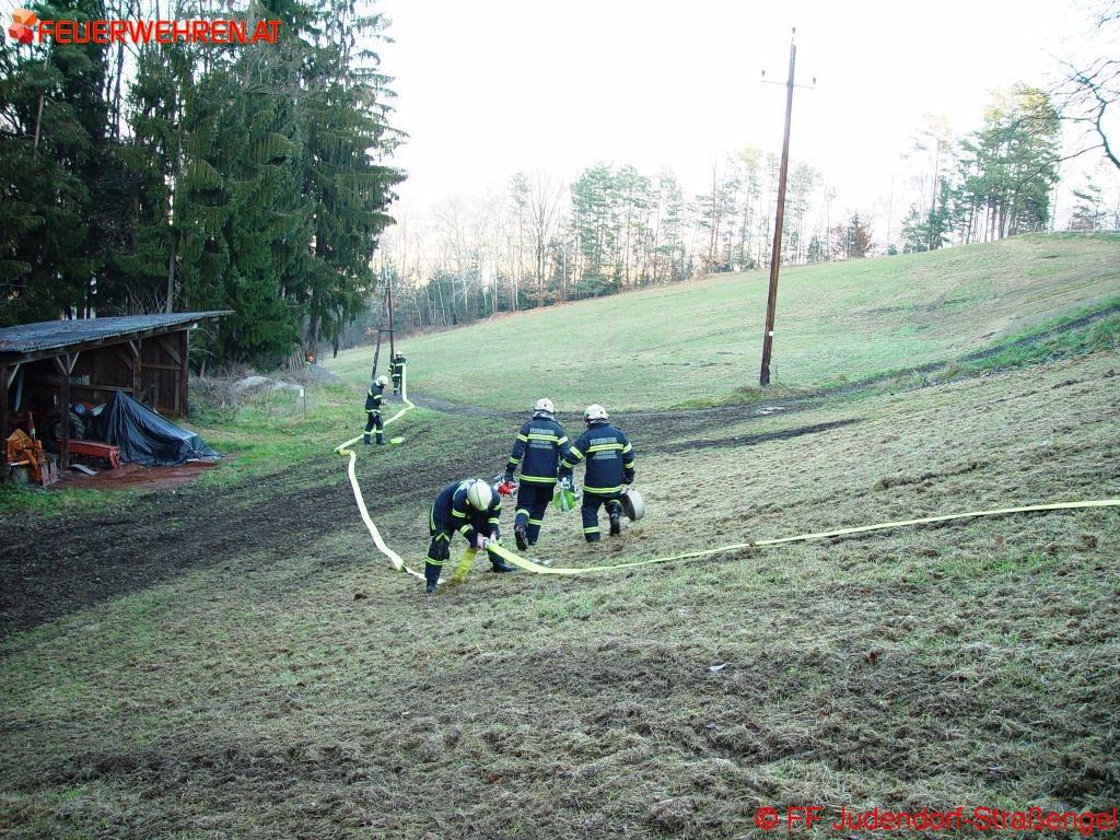 FF Judendorf-Straßengel: Brandeinsatz in Judendorf-Straßengel