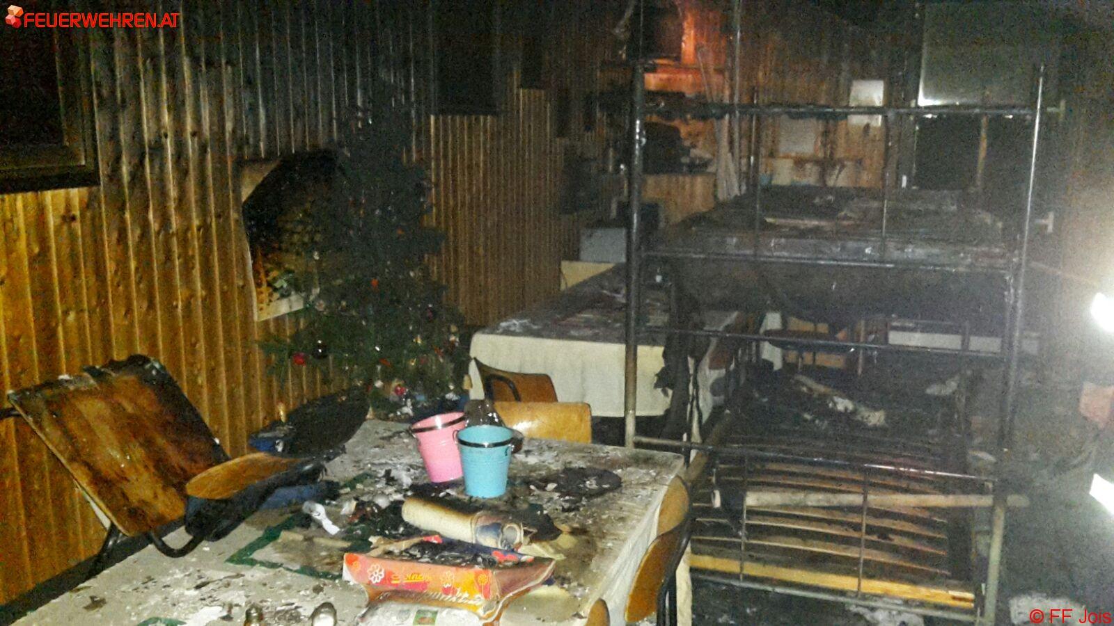 FF Jois: Zimmerbrand in Jois