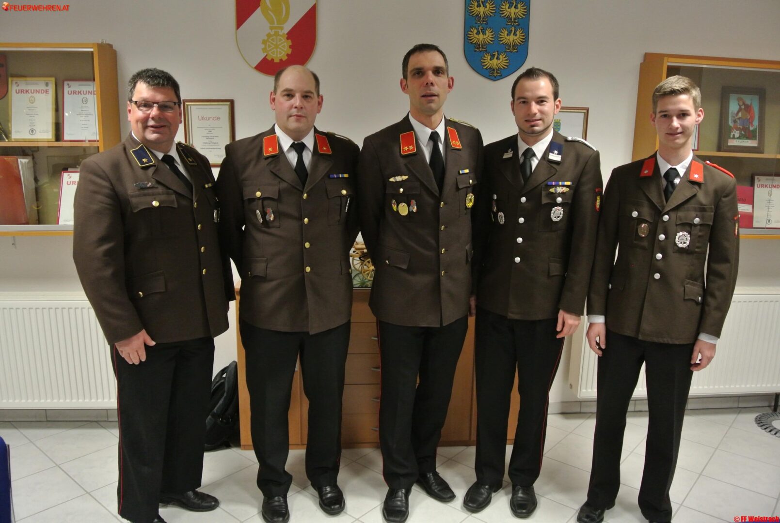 FF Weistrach: Neuwahl des Feuerwehrkommandos