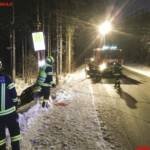 FF Hinterstoder: Verkehrsunfall endet glimpflich