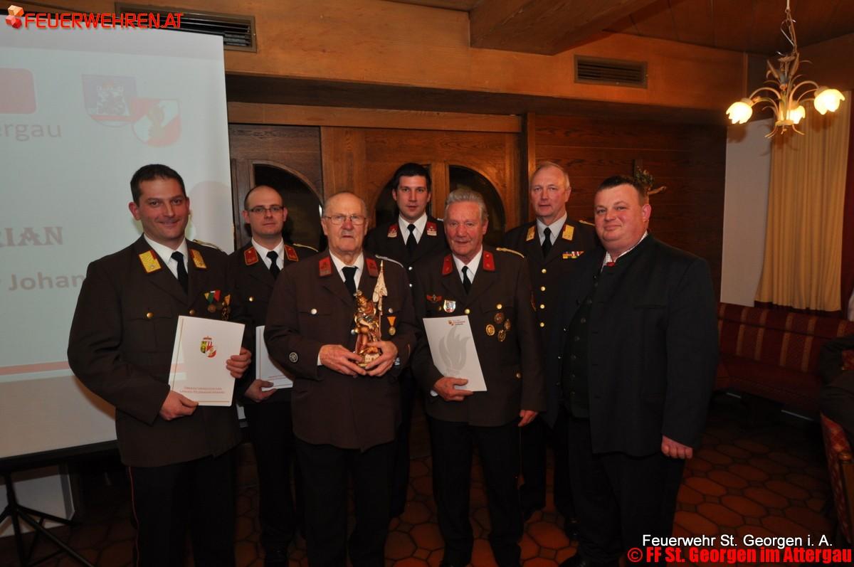 FF St. Georgen im Attergau: Jahresvollversammlung