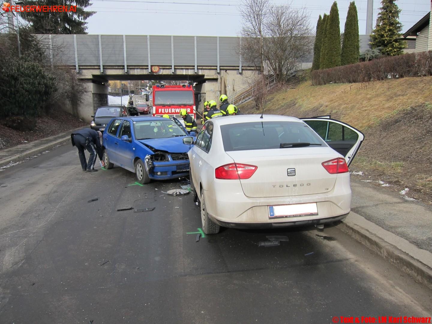 FF Knittelfeld: Verkehrsunfall