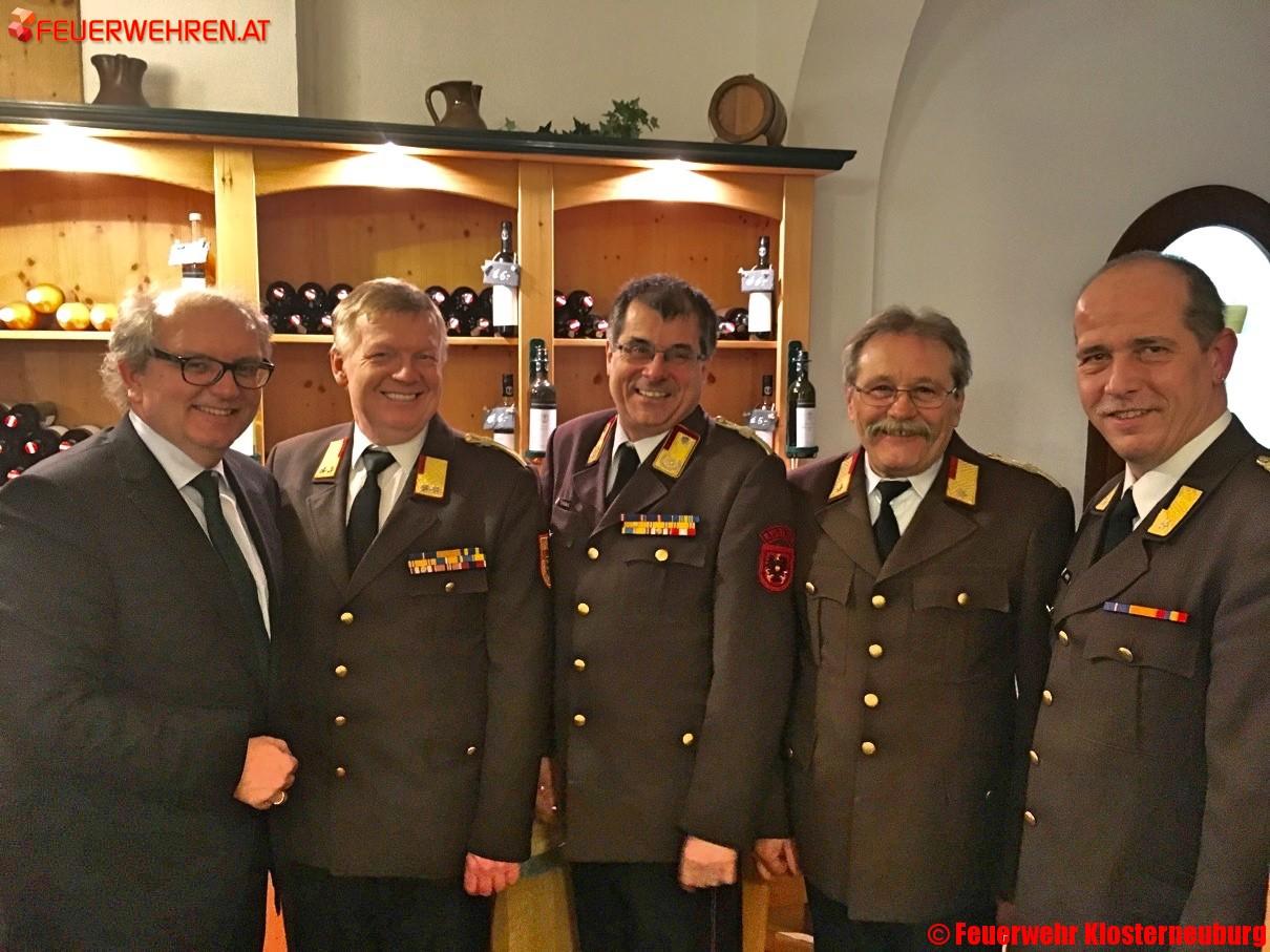 FF Klosterneuburg: Abschnittsfeuerwehrkommando wiedergewählt