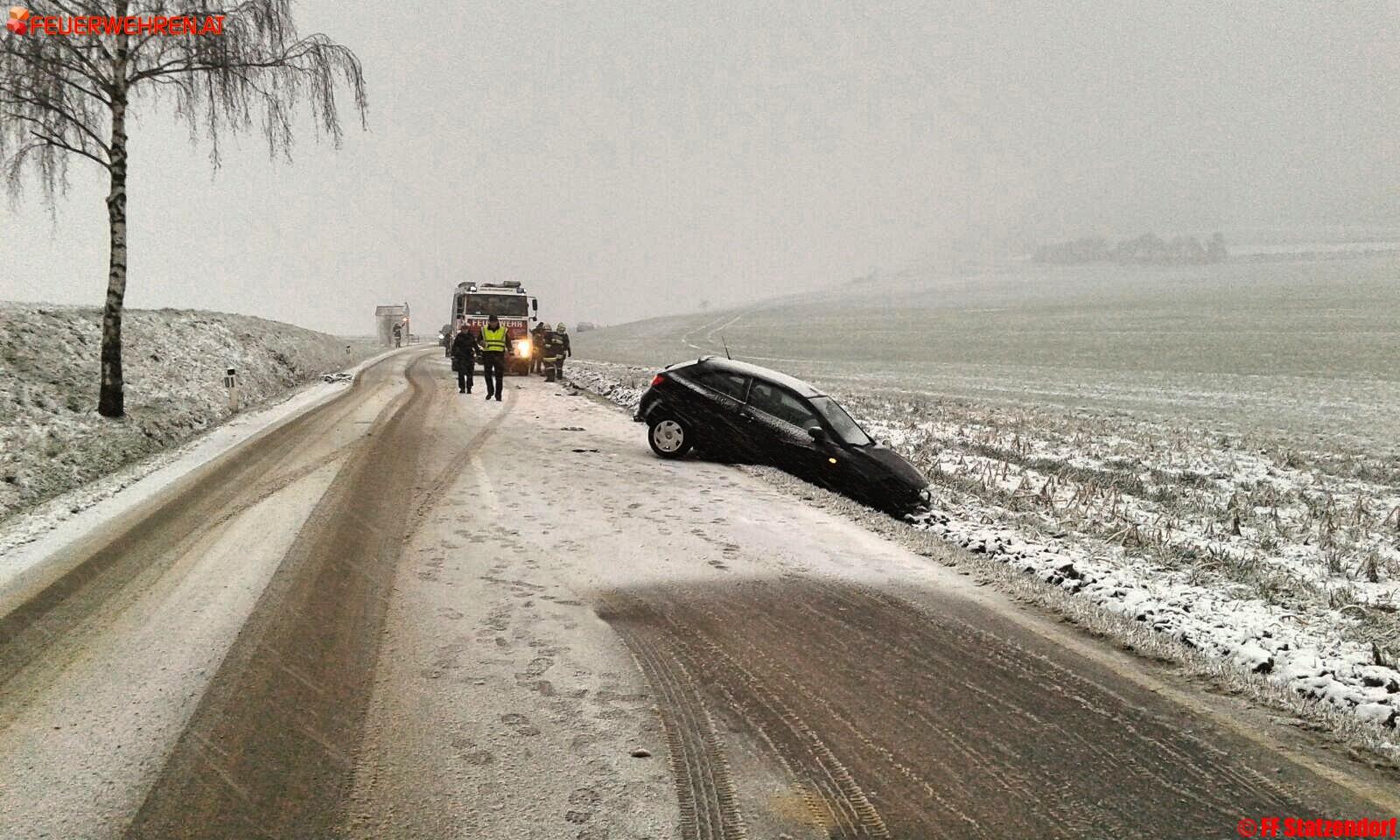 FF Statzendorf: Fahrzeugbergung
